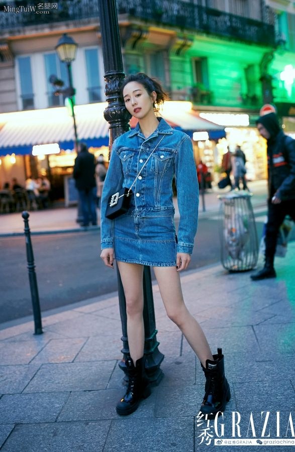 张钧甯时尚杂志写真展示超级美腿（第2张/共3张）