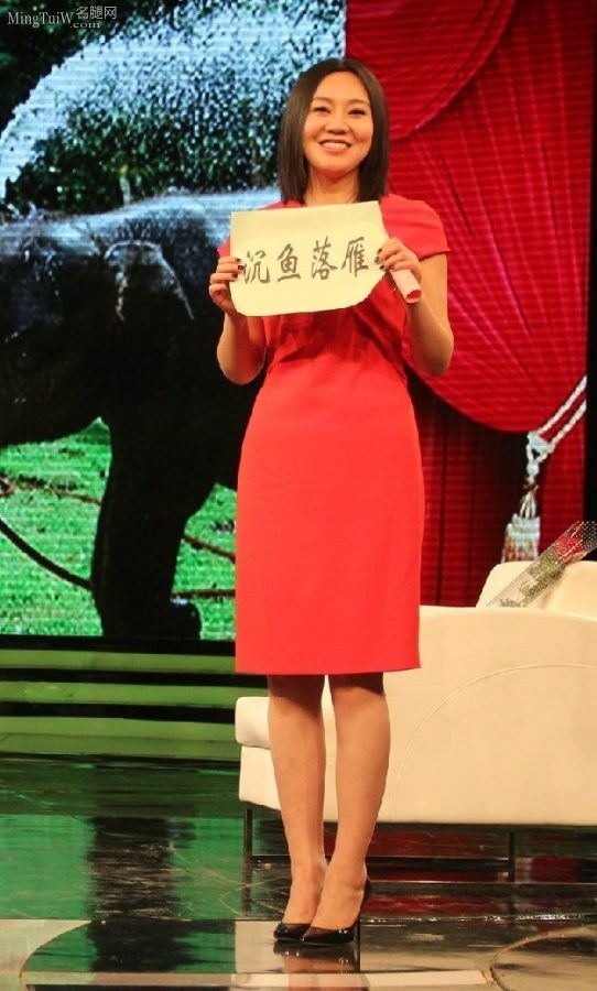 《影视风云》女演员闫妮穿短裙高跟接受采访[标清]（第5张/共5张）