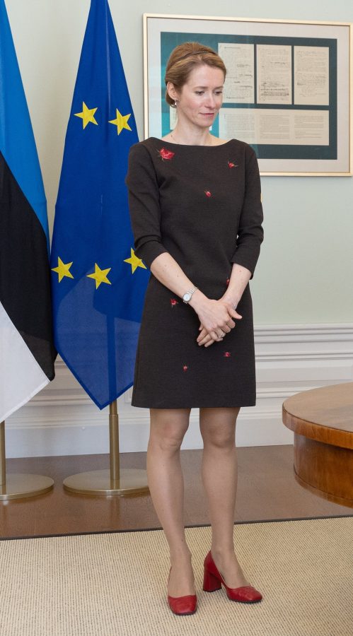 爱穿丝袜的爱沙尼亚女政治家卡娅·卡拉斯的腿不错（第8张/共8张）