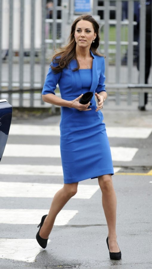 Kate Middleton气质端庄优雅腿穿丝袜高跟外出（第5张/共10张）