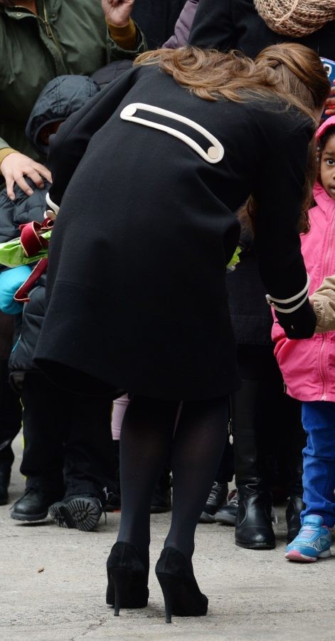 英国王妃Kate Middleton腿裹厚丝袜保暖（第9张/共9张）