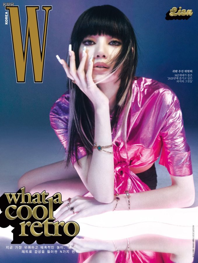 《W Korea》杂志LISA美腿冷酷写真大片（第8张/共8张）