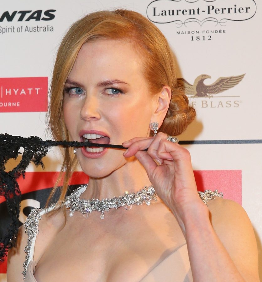 妮可·基德曼（Nicole Kidman）红毯大秀双球（第5张/共11张）